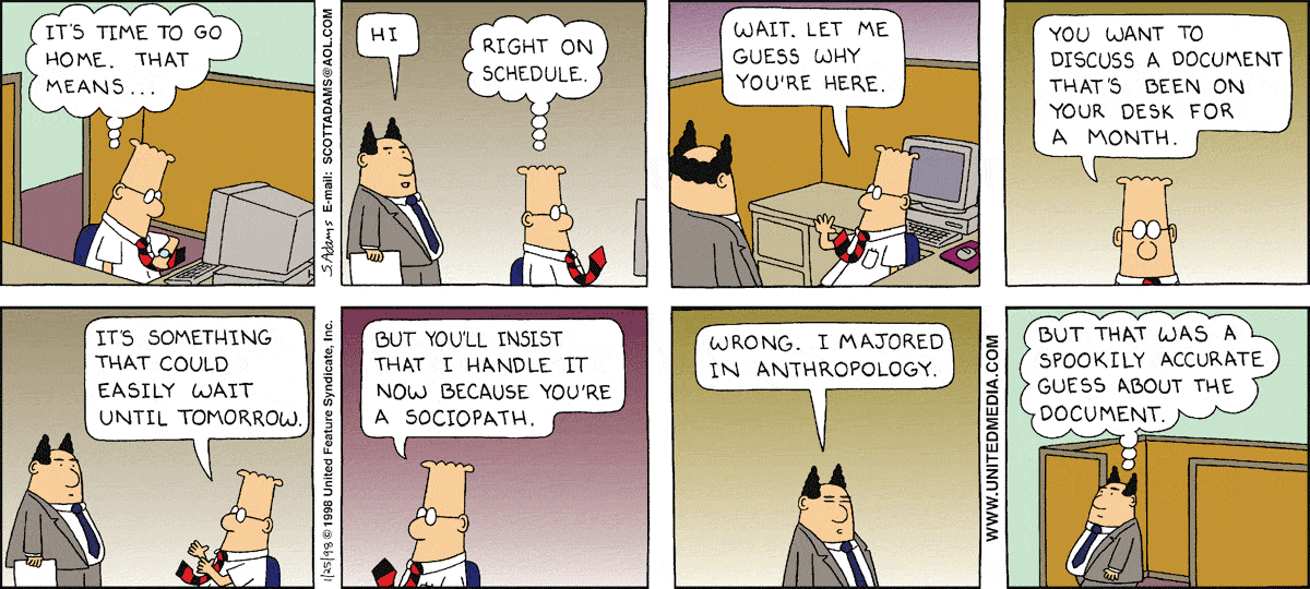 Dilbert Cartoon